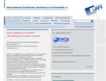 Tablet Screenshot of bvppt.de